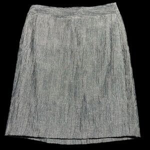 Ann Taylor Brown 4 High Waist Seam Tweed Pencil Skirt in Bi-Stretch NWT